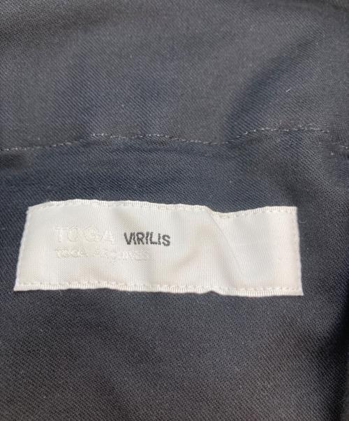 TOGA VIRILIS（トーガ ビリリース）TOGA VIRILIS (トーガ ビリリース) イージータックパンツ ブラウン サイズ:46の古着・服飾アイテム