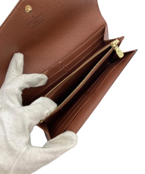 LOUIS VUITTON（ルイ ヴィトン）LOUIS VUITTON (ルイ ヴィトン) 長財布 ブラウンの古着・服飾アイテム