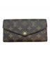 LOUIS VUITTON（ルイ ヴィトン）の古着「長財布」｜ブラウン
