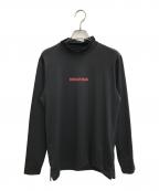 BRIEFINGブリーフィング）の古着「MENS TOUR LS HIGH NECK」｜ブラック