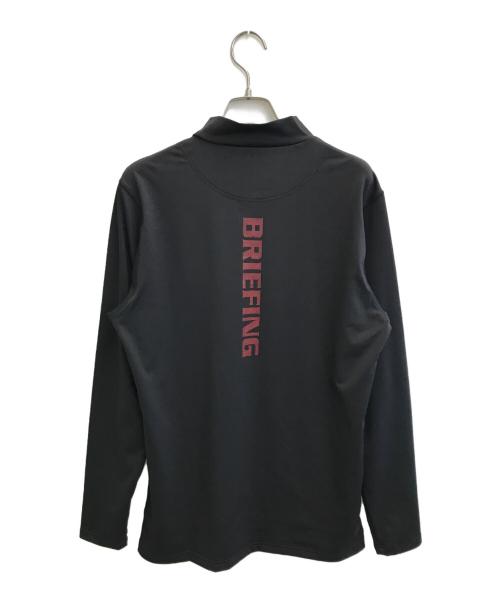 BRIEFING（ブリーフィング）BRIEFING (ブリーフィング) MENS TOUR LS HIGH NECK ブラック サイズ:SIZE Mの古着・服飾アイテム