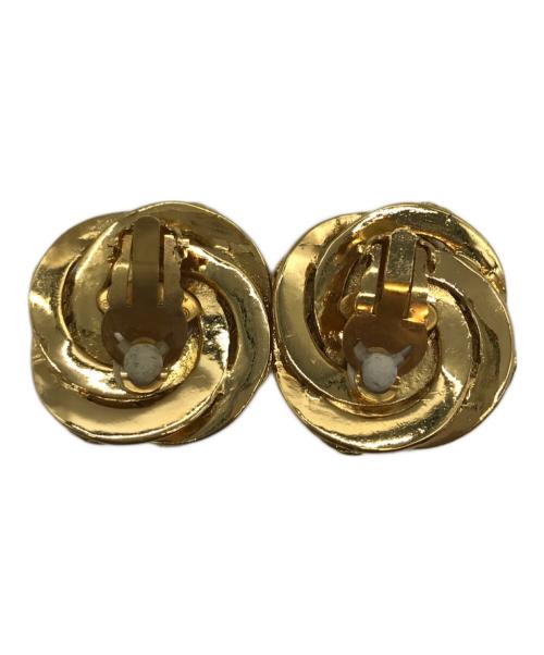 CHANEL（シャネル）CHANEL (シャネル) ココマークフェイクパールイヤリング ゴールド サイズ:-の古着・服飾アイテム