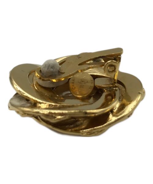 CHANEL（シャネル）CHANEL (シャネル) ココマークフェイクパールイヤリング ゴールド サイズ:-の古着・服飾アイテム