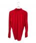 Patou (パトゥ) ピーターパンカラー ジャージー ブラウス レッド サイズ:L：13000円