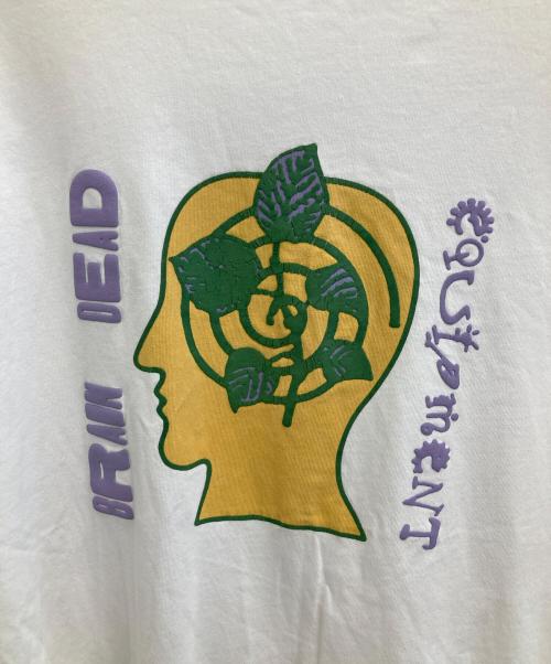 BRAIN DEAD（ブレインデッド）BRAIN DEAD (ブレインデッド) Tシャツ ホワイト サイズ:Ｌの古着・服飾アイテム