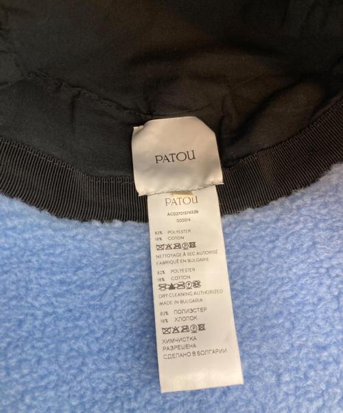patou（パトゥ）patou (パトゥ) バケットハット スカイブルー サイズ:MLの古着・服飾アイテム