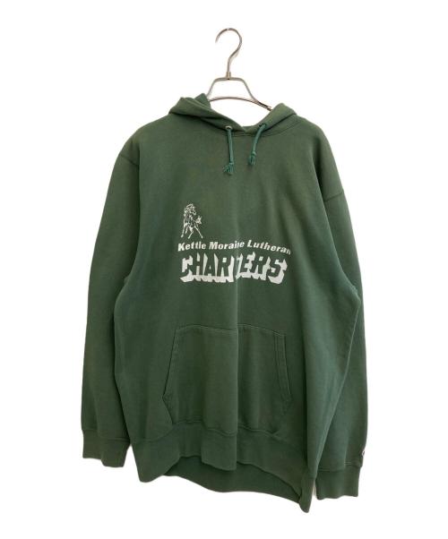 Champion（チャンピオン）Champion (チャンピオン) プルオーバーパーカー グリーン サイズ:SIZE XLの古着・服飾アイテム