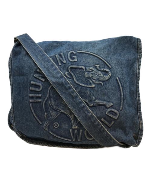 HUNTING WORLD（ハンティングワールド）HUNTING WORLD (ハンティングワールド) デニムショルダーバッグ インディゴ サイズ:-の古着・服飾アイテム