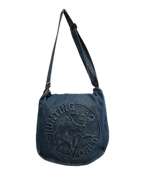 HUNTING WORLD（ハンティングワールド）HUNTING WORLD (ハンティングワールド) デニムショルダーバッグ インディゴ サイズ:-の古着・服飾アイテム