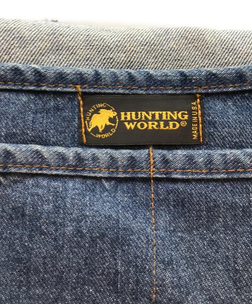 HUNTING WORLD（ハンティングワールド）HUNTING WORLD (ハンティングワールド) デニムショルダーバッグ インディゴ サイズ:-の古着・服飾アイテム