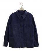 Le Pigeon Voyageurル ピジョン ヴォワイヤジュール）の古着「ヴィンテージワークジャケット」｜ブルー