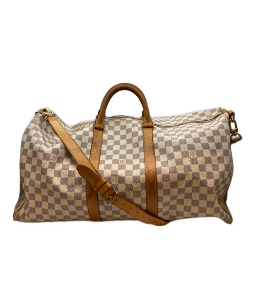 LOUIS VUITTON（ルイ ヴィトン）LOUIS VUITTON (ルイ ヴィトン) ボストンバッグ アイボリーの古着・服飾アイテム