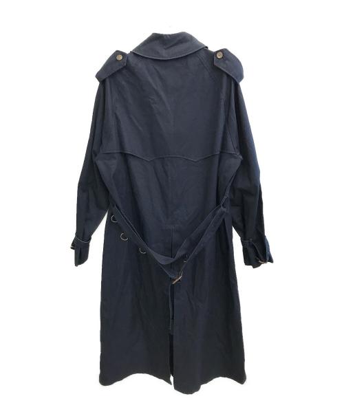 POLO RALPH LAUREN（ポロ・ラルフローレン）POLO RALPH LAUREN (ポロ・ラルフローレン) トレンチコート ネイビー サイズ:SIZE Mの古着・服飾アイテム