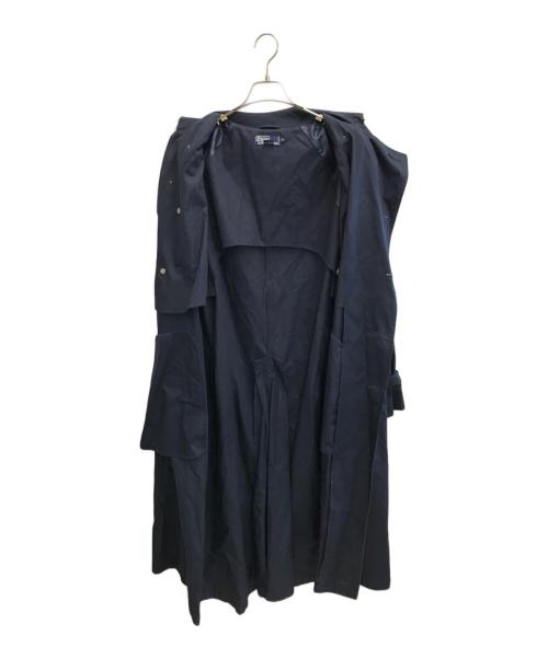 POLO RALPH LAUREN（ポロ・ラルフローレン）POLO RALPH LAUREN (ポロ・ラルフローレン) トレンチコート ネイビー サイズ:SIZE Mの古着・服飾アイテム