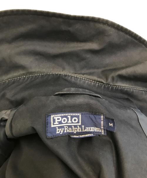 POLO RALPH LAUREN（ポロ・ラルフローレン）POLO RALPH LAUREN (ポロ・ラルフローレン) トレンチコート ネイビー サイズ:SIZE Mの古着・服飾アイテム