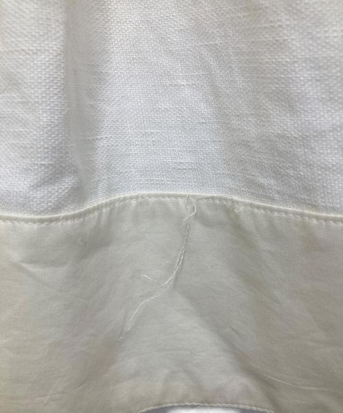 CURRENTAGE（カレンテージ）CURRENTAGE (カレンテージ) リネン混ワンピース ホワイト サイズ:Mの古着・服飾アイテム