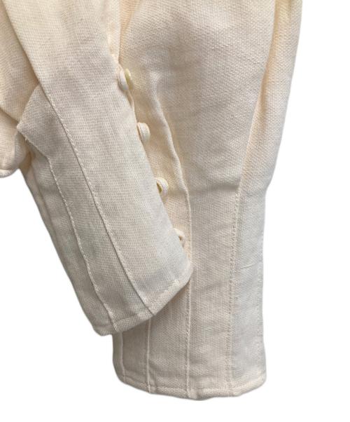 CURRENTAGE（カレンテージ）CURRENTAGE (カレンテージ) リネン混ワンピース ホワイト サイズ:Mの古着・服飾アイテム