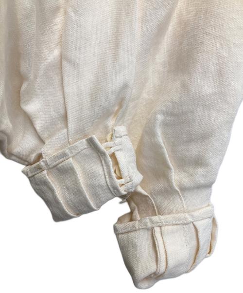 CURRENTAGE（カレンテージ）CURRENTAGE (カレンテージ) リネン混ワンピース ホワイト サイズ:Mの古着・服飾アイテム