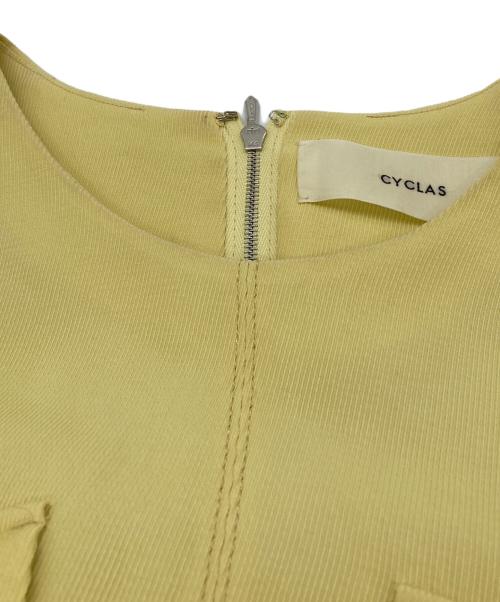 CYCLAS（シクラス）CYCLAS (シクラス) 2WAYレーヨンドレスワンピース イエロー サイズ:38の古着・服飾アイテム