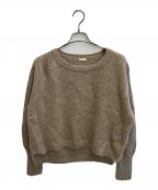 Comm.archコム・アーチ）の古着「Hand Framed Mohair P/O」｜ブラウン