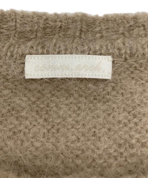 Comm.arch（コム・アーチ）comm.arch (コム・アーチ) Hand Framed Mohair P/O ブラウン サイズ:freeの古着・服飾アイテム