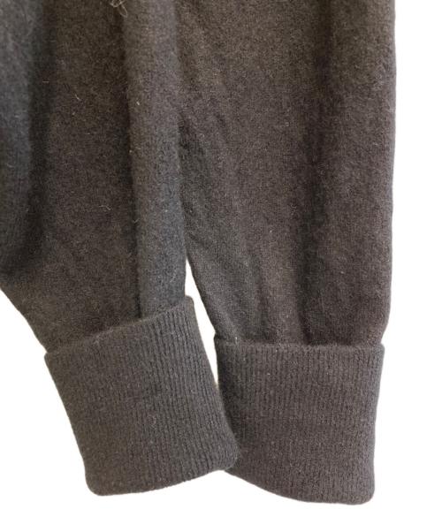 RHODOLIRION（ロドリリオン）RhodolirioN (ロドリリオン) Boiled Wool Knit Cardigan ブラック サイズ:Sの古着・服飾アイテム