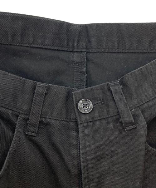 Y's for men（ワイズフォーメン）Y's for men (ワイズフォーメン) コットンギャバジンパンツ ブラック サイズ:2の古着・服飾アイテム