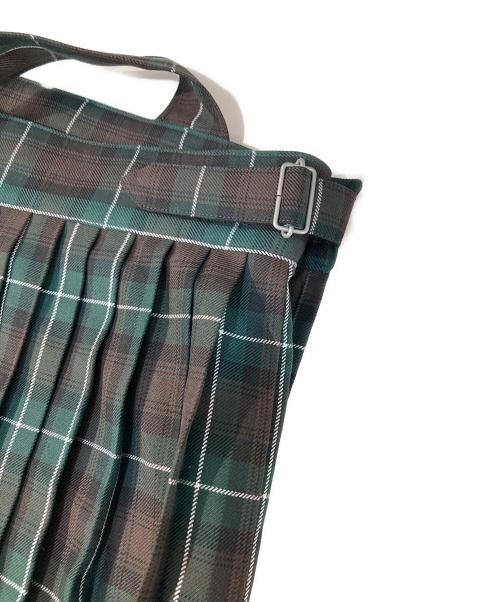 KIDILL（キディル）KIDILL (キディル) KILT SKIRT グリーン サイズ:46の古着・服飾アイテム