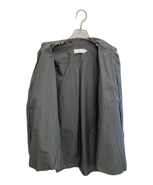 Graphpaper（グラフペーパー）Graphpaper (グラフペーパー) Broad L/S Oversized Regular Collar Shirt チャコールグレー サイズ:1の古着・服飾アイテム