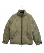 Adam et Ropeアダム エ ロペ）の古着「ALLIED Silentcoating ショートダウン」｜オリーブ