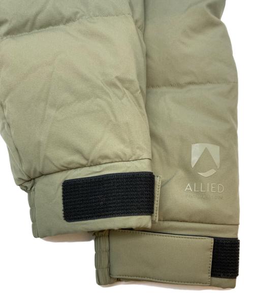 Adam et Rope（アダム エ ロペ）Adam et Rope (アダム エ ロペ) ALLIED Silentcoating ショートダウン オリーブ サイズ:Mの古着・服飾アイテム