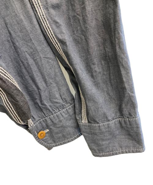 COMME des GARCONS JUNYA WATANABE MAN（コム デ ギャルソン ジュンヤ ワタナベ マン）COMME des GARCONS JUNYA WATANABE MAN (コム デ ギャルソン ジュンヤ ワタナベ マン) 刺繍シャツ グレー サイズ:Sの古着・服飾アイテム