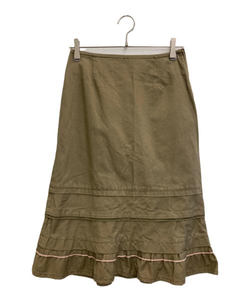 tricot COMME des GARCONS（トリココムデギャルソン）tricot COMME des GARCONS (トリココムデギャルソン) スカート オリーブ サイズ:Sの古着・服飾アイテム