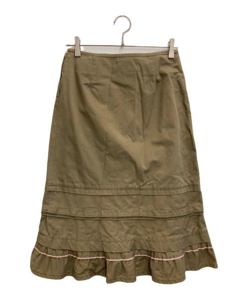tricot COMME des GARCONS（トリココムデギャルソン）tricot COMME des GARCONS (トリココムデギャルソン) スカート オリーブ サイズ:Sの古着・服飾アイテム