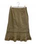 tricot COMME des GARCONS（トリココムデギャルソン）の古着「スカート」｜オリーブ