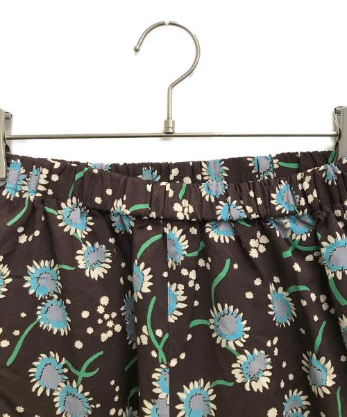 JUNYA WATANABE COMME des GARCONS（(ジュンヤワタナベ コムデギャルソン）JUNYA WATANABE COMME des GARCONS ((ジュンヤワタナベ コムデギャルソン) 総柄フリンジパンツ ブラウン サイズ:XSの古着・服飾アイテム