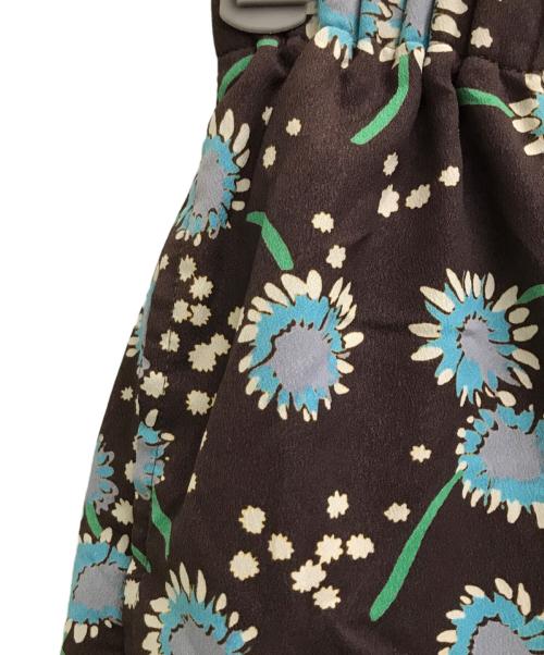 JUNYA WATANABE COMME des GARCONS（(ジュンヤワタナベ コムデギャルソン）JUNYA WATANABE COMME des GARCONS ((ジュンヤワタナベ コムデギャルソン) 総柄フリンジパンツ ブラウン サイズ:XSの古着・服飾アイテム