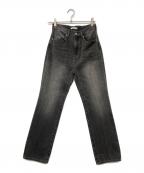 CLANEクラネ）の古着「SECRET DENIM PANTS BLACK」｜ブラック