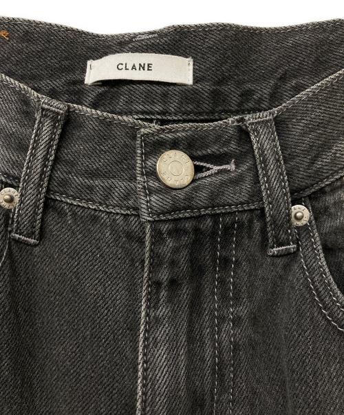 CLANE（クラネ）CLANE (クラネ) SECRET DENIM PANTS BLACK ブラック サイズ:SIZE1の古着・服飾アイテム