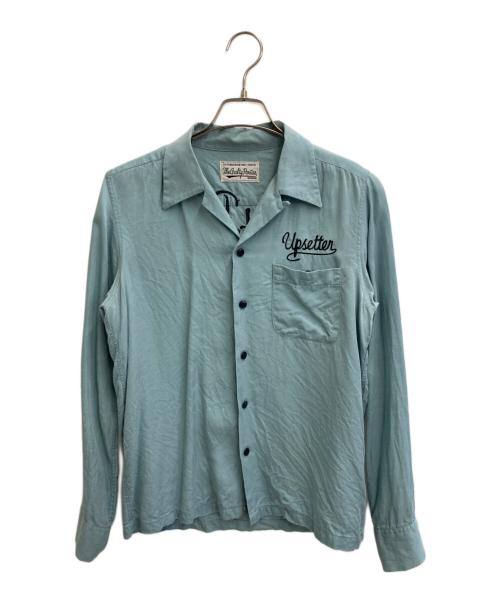 WACKO MARIA（ワコマリア）WACKO MARIA (ワコマリア) 開襟シャツ スカイブルー サイズ:Sの古着・服飾アイテム