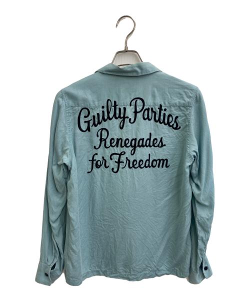 WACKO MARIA（ワコマリア）WACKO MARIA (ワコマリア) 開襟シャツ スカイブルー サイズ:Sの古着・服飾アイテム