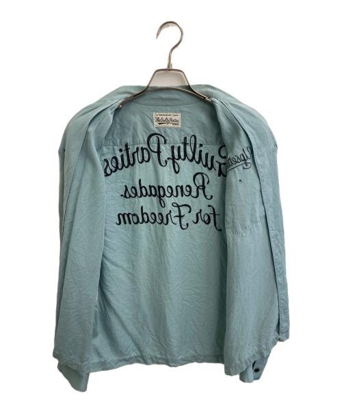 WACKO MARIA（ワコマリア）WACKO MARIA (ワコマリア) 開襟シャツ スカイブルー サイズ:Sの古着・服飾アイテム