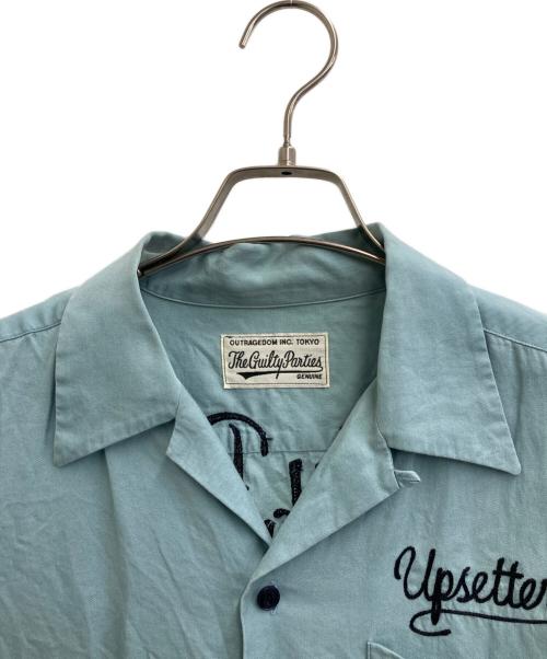 WACKO MARIA（ワコマリア）WACKO MARIA (ワコマリア) 開襟シャツ スカイブルー サイズ:Sの古着・服飾アイテム