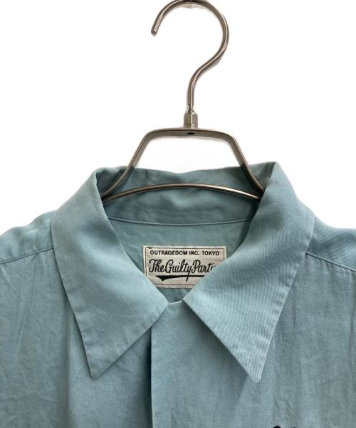 WACKO MARIA（ワコマリア）WACKO MARIA (ワコマリア) 開襟シャツ スカイブルー サイズ:Sの古着・服飾アイテム