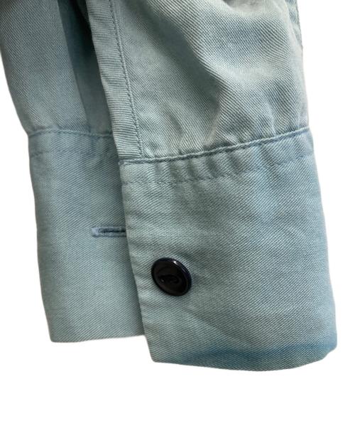 WACKO MARIA（ワコマリア）WACKO MARIA (ワコマリア) 開襟シャツ スカイブルー サイズ:Sの古着・服飾アイテム