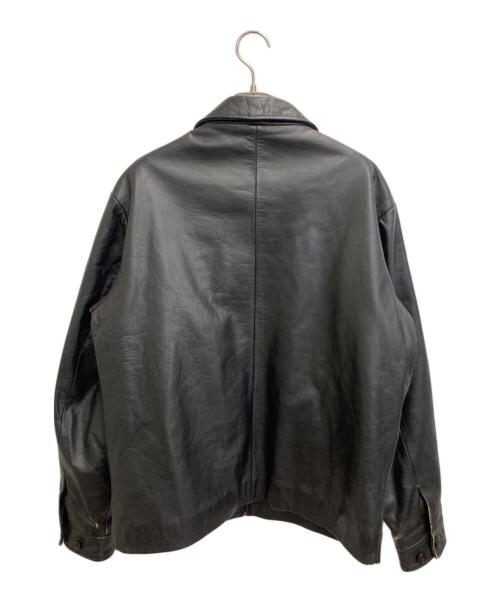 GAP（ギャップ）GAP (ギャップ) レザージャケット ブラック サイズ:SIZE Mの古着・服飾アイテム