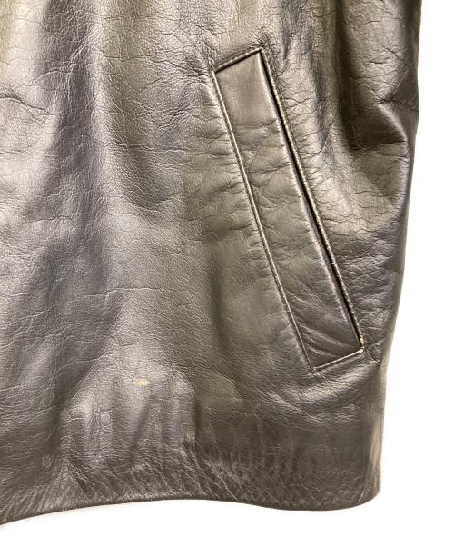 GAP（ギャップ）GAP (ギャップ) レザージャケット ブラック サイズ:SIZE Mの古着・服飾アイテム