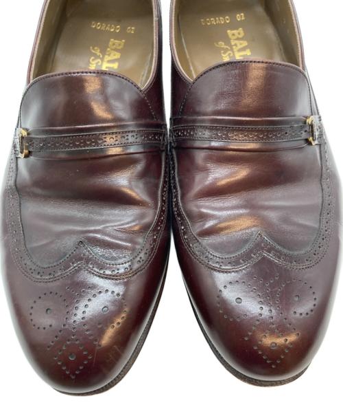 BALLY（バリー）BALLY (バリー) ウィングチップシューズ ブラウン サイズ:7の古着・服飾アイテム