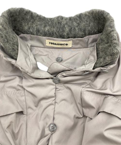 ISSEY MIYAKE PERMANENT（イッセイミヤケパーマネント）ISSEY MIYAKE PERMANENT (イッセイミヤケパーマネント) ダウンコート グレー サイズ:2の古着・服飾アイテム