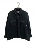 WTAPSダブルタップス）の古着「DECK 02/LS/COTTON.TWILL」｜ブラック